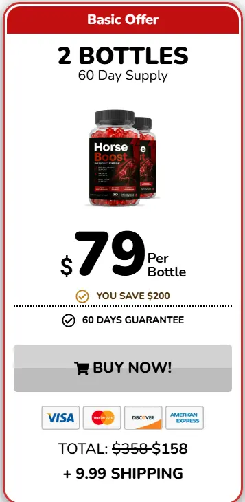 HorseBoost 60 day supply