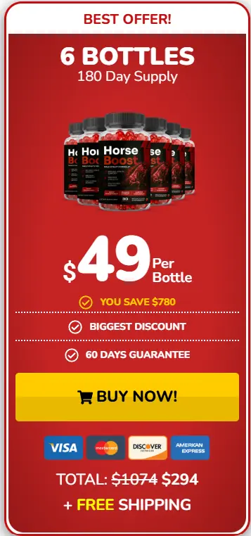 HorseBoost 180 day supply